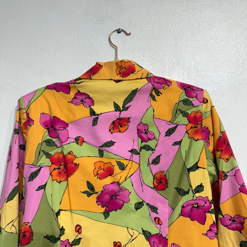Kelly and Diane Pink Floral Blazer Sz 12P - Picture 8 of 12
